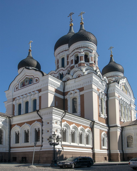 The Aleksandr Nevsky Cathedal, Tallinn, Estonia
