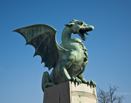 The Dragon of the Dragon Bridge, Ljubljana