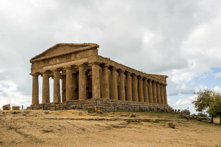Templo della Concordia, Agrigento, Sicily
