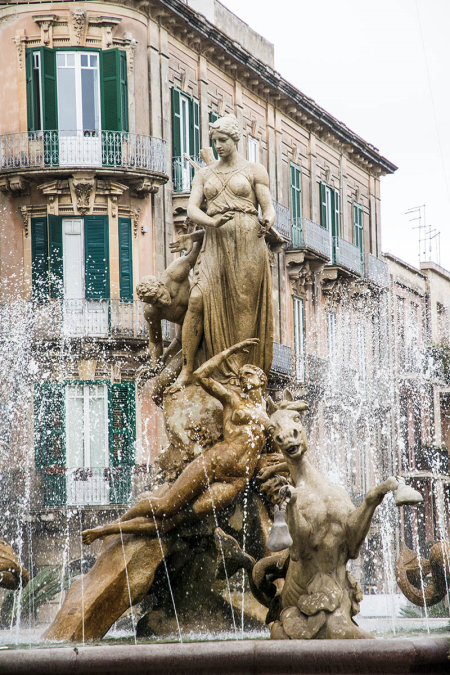 The Fountain of Diana, Siracusa