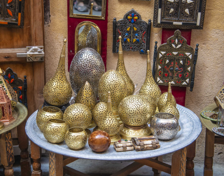 In the Metalworking District of the Market, Fez