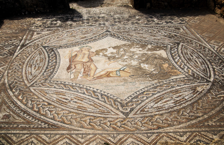 A Mosaic that graced the floor of a bedroom in Volubilis