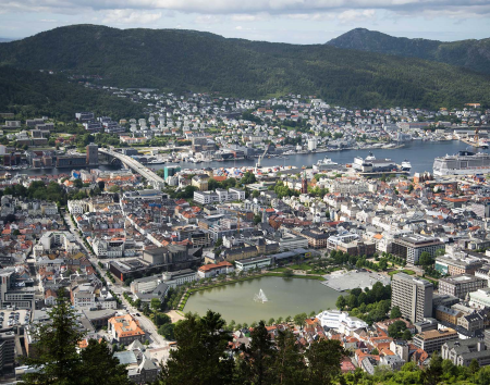 Overview of the City of Bergen