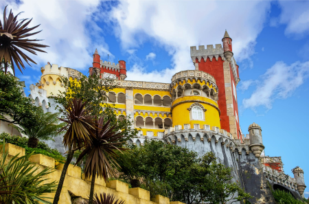 The Pena Palace, Sintra, Portugal