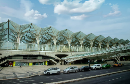 Train station in Lisbon designed by Callatrava
