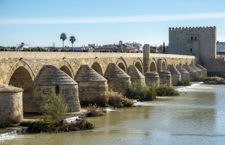 Bridge over the Guadalquivir River, Cordoba, Spain